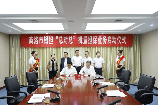 邮储银行商洛市分行率先启动银担“总对总”批量担保业务合作破解小微企业、“三农”融资难题
